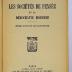 Be 757 : Les Sociétés de Pensée et la Démocratie Moderne (1919)