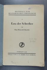  Esra der Schreiber (1930)