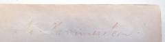 - (Hammerstein, Max), Von Hand: Autogramm; 'Max Hammerstein.'. 