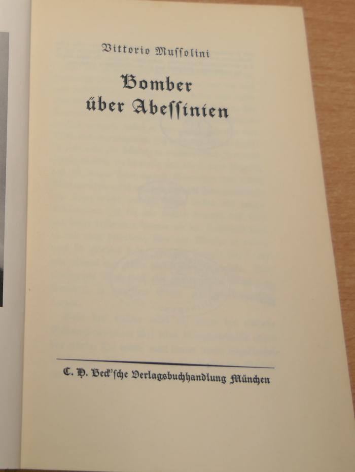 12 08 2440 : Bomber über Abessinien (1937)