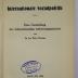 Be 758 : Internationale Sozialpolitik (1926)