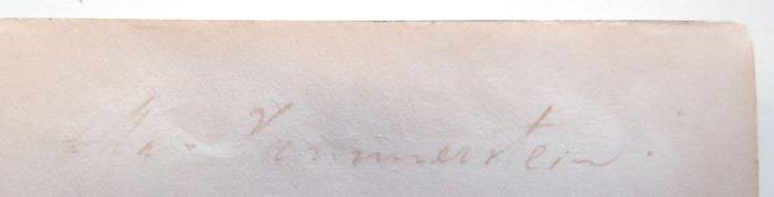 - (Hammerstein, Max), Von Hand: Autogramm; 'Max Hammerstein.'. 