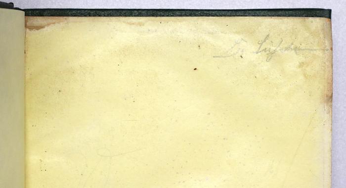 Be 985-2<4> : Lehrbuch der Finanzwissenschaft für Staats- und Selbstverwaltung (1878);-, Von Hand: Autogramm, Name; '[Dr. Lüsch...]'