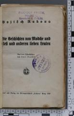  Die Geschichte von Modche und Resi und anderen lieben Leuten (1922)