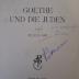  Goethe und die Juden (1926)