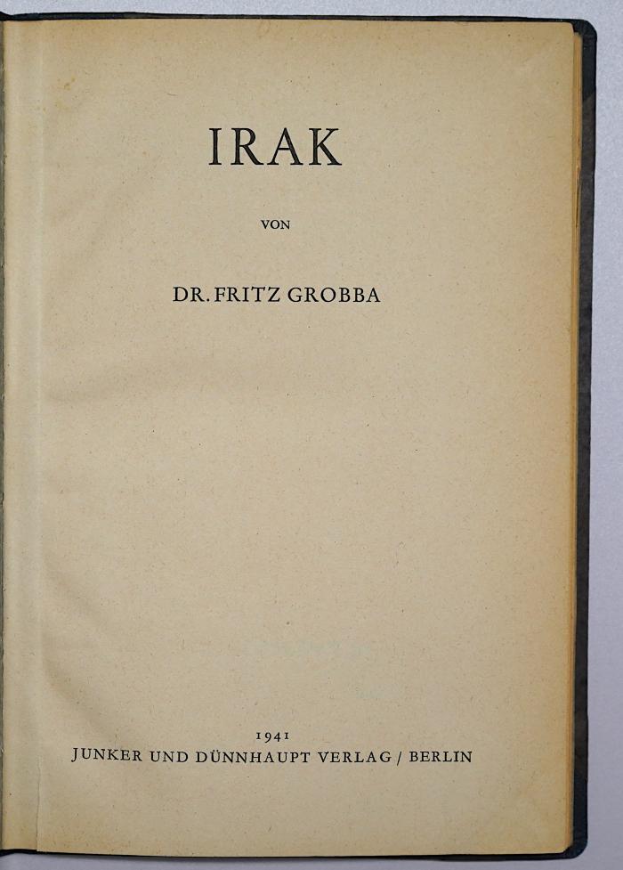Bf 467 : Irak (1941)