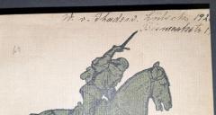 - (Thadew, W. v.), Von Hand: Name; 'W. v. Thadew. Lübeck 192[...]
Bismarckstr. 1[...]'. 