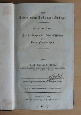 27553/2 : Die Leistungen der Ober-Officiere und Untergeordneten (1816)