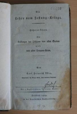 27553 : Die Leistungen der Offiziere von allen Graden und von allen Truppen-Arten (1819)