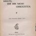 DLIT11001 : Briefe, die ihn nicht erreichten (1903)