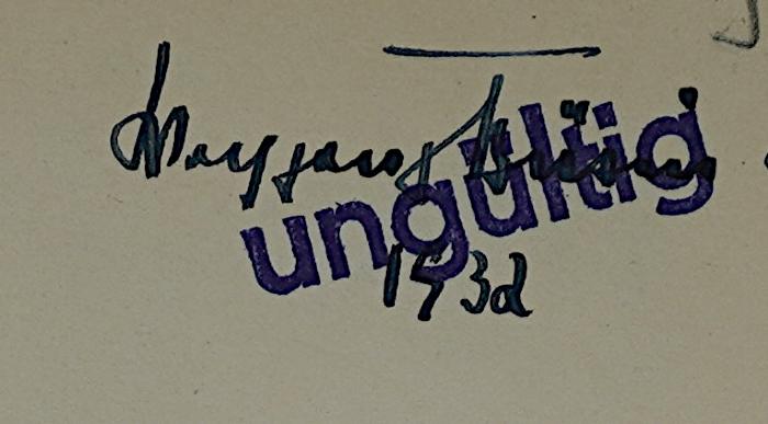 P 141 : Dienst an der Welt. Zur Einführung in die Philosophie Leopold Zieglers. (1925);- (Büsing, Wolfgang), Von Hand: Autogramm, Name, Datum; 'Wolfgang Büsing 1932'. 