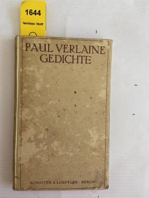 K16B B1644 : Gedichte.