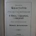 K27A B3253 : Sämtliche Quartette für zwei Violinen, Viola, Violoncell