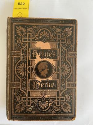 K9B B822 : Heinrich Heines sämmtliche Werke. Neue Ausgabe in 12 Bänden