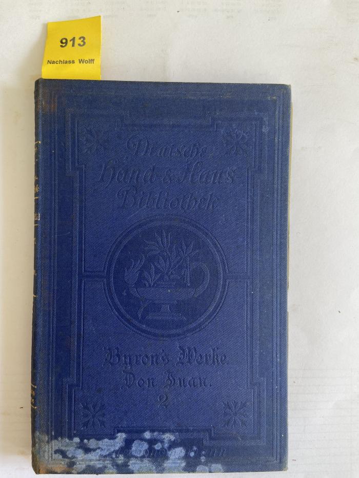 K11 B913 : Byrons Werke (Don Juan)