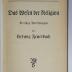 P 765 : Das Wesen der Religion : Dreißig Vorlesungen. (1923)