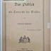 1971 A 19936 (Slg. Sozialistica): Das Plebiscit als Correctiv der Wahlen (1884)