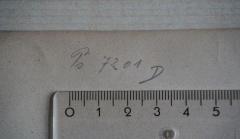 - (Sozialwissenschaftliche Studienbibliothek (Wien);Pernerstorfer, Engelbert), Von Hand: Signatur; 'Ps 7201 D'. 