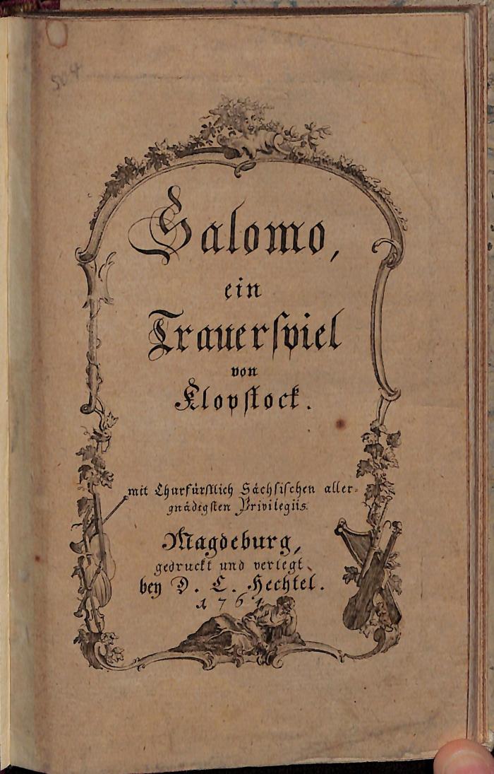 DLIT10101 : Salomo ein Trauerspiel (1764)