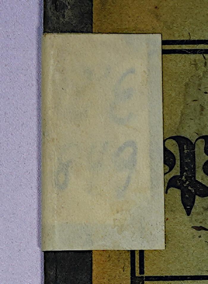 L 234 : Ein Aufsehen erregender Presse-Skandal in Frankfurt a. Main (1911);-, Überklebt: Nummer; '[...] E 849'