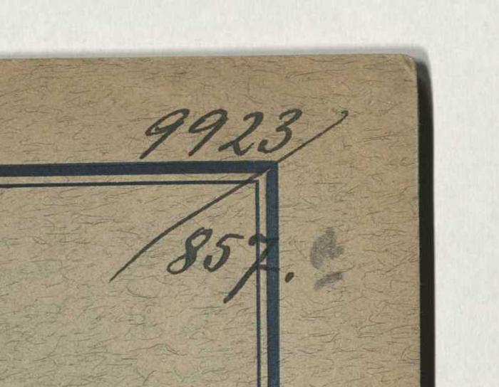 -, Von Hand: ; '9923/857a
'