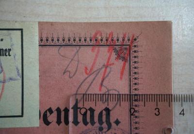 - (Sozialwissenschaftliche Studienbibliothek (Wien)), Von Hand: ; '374'. 