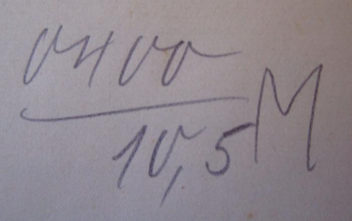 - (unbekannt), Von Hand: Signatur; '0400/10,5 M'. ; Krankheitsforschung : Zwanglose Studien zur Pathogenese. Fünfter Band (1927)