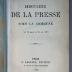 L 358 : Histoire de La Presse sous la commune (1872)
