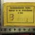 - (Sozialwissenschaftliche Studienbibliothek (Wien)), Stempel: Signatur; 'B ####'.  (Prototyp)