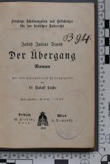 B 94 : Der Übergang (1910)