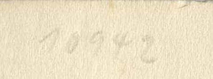 - (Zentralstelle für Informationsbibliotheken und Schallplattenarchive Berlin), Von Hand: Inventar-/ Zugangsnummer; '10942'. 