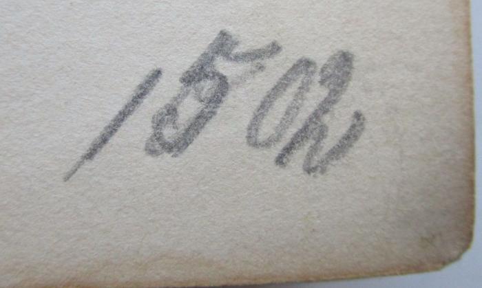 G46 / 2384 (unbekannt), Von Hand: Nummer; '1502'. ;IV 12809 c 2.Ex.: Richard Wagner (1904)