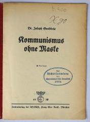 M 900 : Kommunismus ohne Maske (193[...])