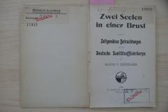 18913 : Zwei Seelen in einer Brust: zeitgemäße Betrachtungen über das Deutsche Sanitätsoffizierkorps  (1904)