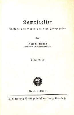 00/15986 Bd. 1 : Kampfzeiten (1928)