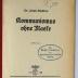 M 900 : Kommunismus ohne Maske (193[...])