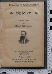 Spieler. Moderner Roman ([1903])