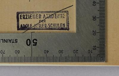 K 70 : Der Nachrichtendienst der Presse (1920);- (Erzieher Akademie der Adolf Hitler-Schulen), Stempel: Berufsangabe/Titel/Branche; 'Erzieher Akademie der Adolf Hitler-Schulen'. 