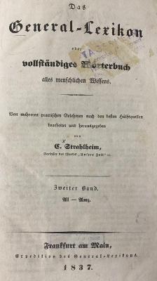 44/23099 Bd. 2 : Das General-Lexikon (1837)