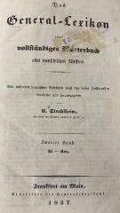 44/23099 Bd. 2 : Das General-Lexikon (1837)