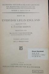 Pe 1306 d: Everyday life in England (1934)
