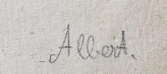 - (Albert, [?]), Von Hand: Autogramm, Name; 'Albert.'.  (Prototyp)
