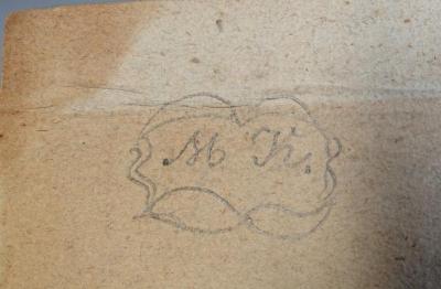 Bi 1124 3.4.: Topographie des Königreichs Böhmen. Dritter - Vierter Theil. (1790);- (M., K.), Von Hand: Monogramm, Initiale; 'M. K.'. 