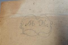 - (M., K.), Von Hand: Monogramm, Initiale; 'M. K.'. 