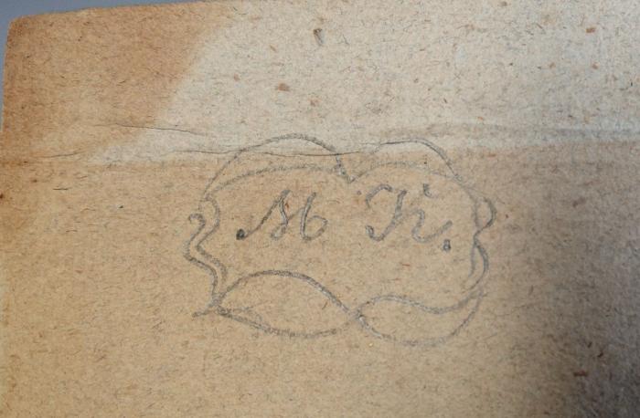 Bi 1124 3.4.: Topographie des Königreichs Böhmen. Dritter - Vierter Theil. (1790);- (M., K.), Von Hand: Monogramm, Initiale; 'M. K.'. 