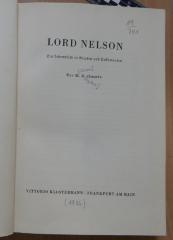 19/741  : Lord Nelson : ein Lebensbild in Briefen und Dokumenten  (1936)