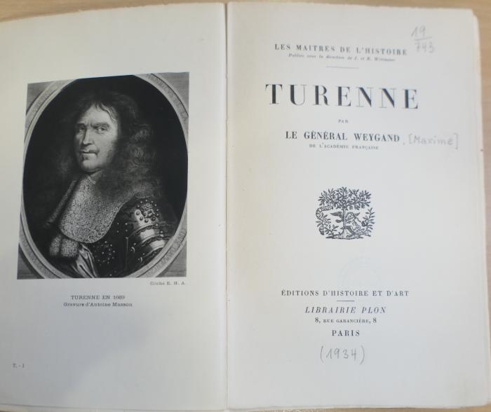 19/743  : Turenne  (1934)