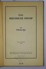 D 04 178(2) : Das preussische Prinzip (1942)