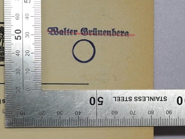 D 06 Gud : Achtung - Panzer! (1943);-, Radiert / Rasiert; '[...]'