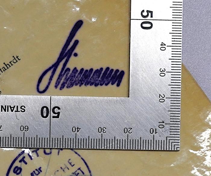 D 04 158 : Deutscher Reichsgedanke und westeuropäische Nationalstaatsidee (1939);-, Stempel: Name; '[Himann]'
